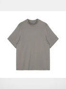 Simple Project Merino Wool Blend Mock Neck T Shirt in Beige