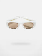 FUTURE UPDATE Rectangular Acetate Sunglasses in White