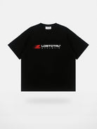 LOSTCTRL Heavyweight Cotton Logo T Shirt in Black