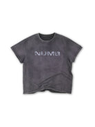 SOD Distressed Washed NUMB T Shirt in Purple