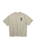 MasonPrince Heavy Wash Cotton T Shirt in Beige