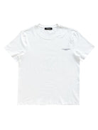 UNKNOWNWORLD Small Logo Cotton T Shirt in White