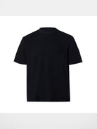 ROYA Cashmere Cotton Blend Knit T Shirt in Black