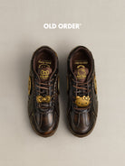 OLDORDER Hello Kitty Turbo Lite GAT Sneakers in Brown