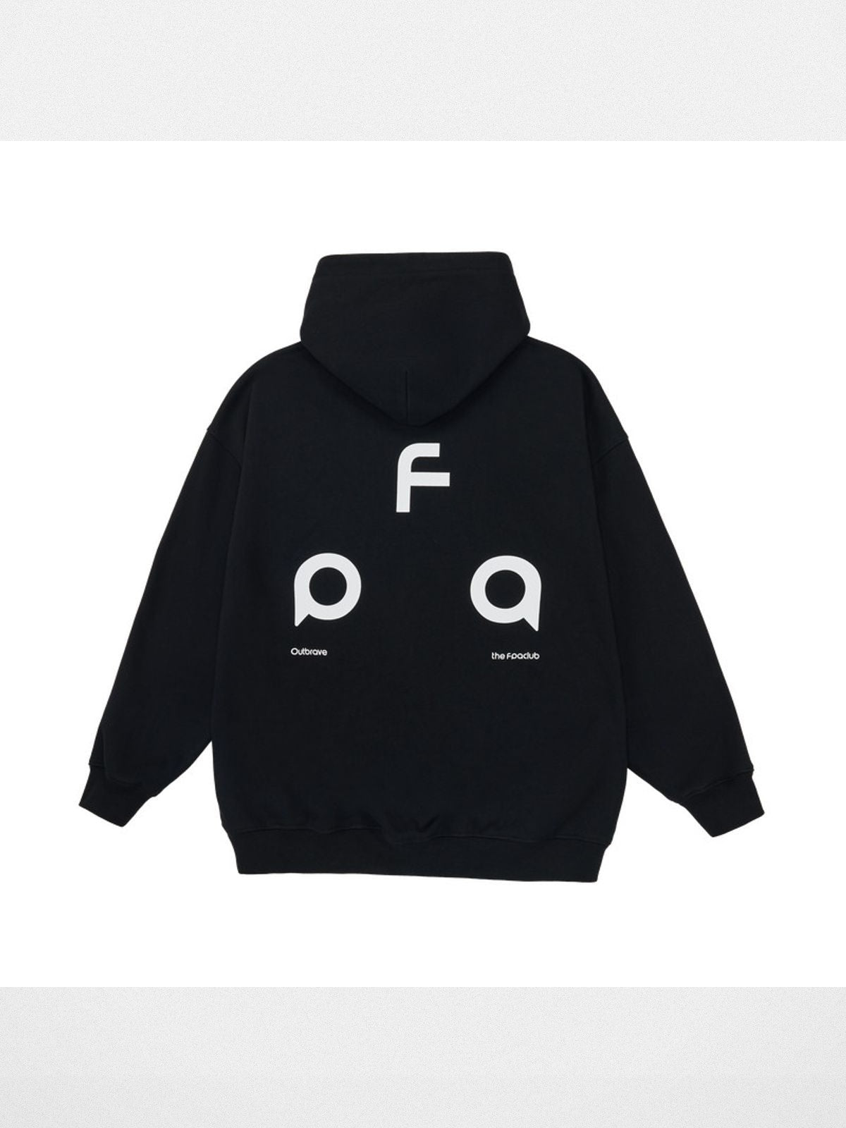 FPA Heavyweight Graphic Hoodie in Black