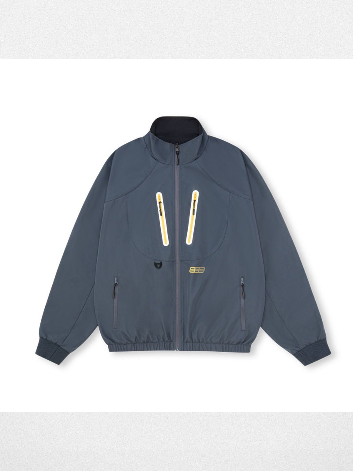 FPA Reversible Teflon Techwear Jacket in Navy Blue