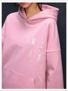 MEDM Embroidered Logo Hoodie in Olive