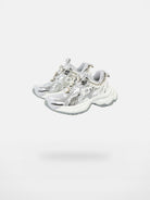 OLDORDER Metallic Pearl Chunky Sneakers in Silver