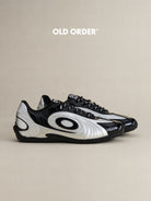 OLDORDER Turbine Lite Silver Sneakers in Black