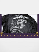 MEDM Bucciarati Zip Detail Bomber in Black