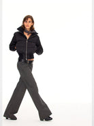 FaxCopyExpress Vintage Wash Cotton Jeans in Gray - On Model