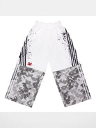 CFIERCE Detachable Leg Skull Sweatpants in White