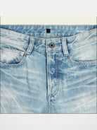 FaxCopyExpress Washed Cotton Gardener Jeans in Blue - Detail