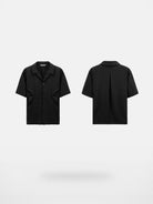 Y OFFICIAL Structural Cut Heavyweight Shirt in Black