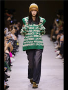 MASONPRINCE Embossed Pattern Wool Blend Vest in Green