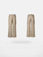 VLABMADE Distressed Paratrooper Cargo Pants in Beige