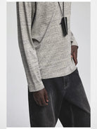 NANS 14oz Vintage Wash Straight Leg Jeans in Black