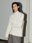 Y OFFICIAL Raglan High Neck Thermal Top