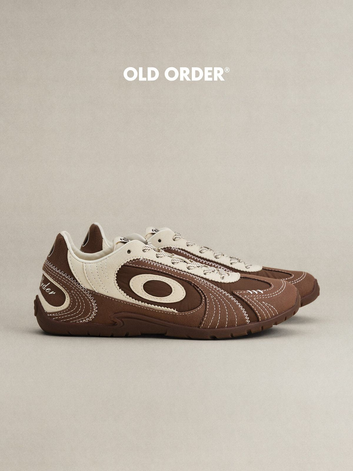 OLDORDER Turbo Lite Dachshund Sneakers in Brown