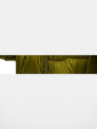 FPA Semi Sheer 800FP Hooded Puffer in Olive - Detail