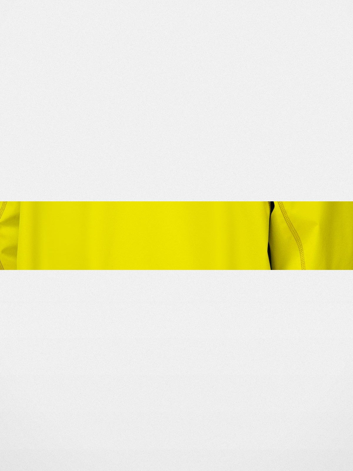 FPA Waterproof Contrast Stitch Tech Jacket in Yellow - Detail