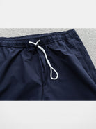 SODA Nylon Tapered Training Pants in Navy Blue - Detail
