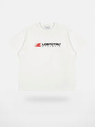 LOSTCTRL Heavyweight Cotton Logo T Shirt in White