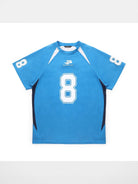 MasonPrince No 8 Combed Cotton Jersey T Shirt in Sky Blue