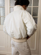 Retro 21 Thinsulate Padded B 15 Jacket in Yellow - On Model