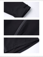 Ariseism Weather Resistant Hooded Jacket in Black - Detail