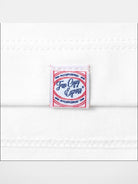 FaxCopyExpress Loose Fit Cotton Logo T Shirt in White - Detail