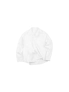 AFterTaste Double Collar Cotton Shirt in White