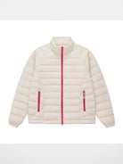 FPA Contrast Zip Down Puffer in White