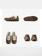 OLDORDER Turbo Lite Dachshund Sneakers in Brown