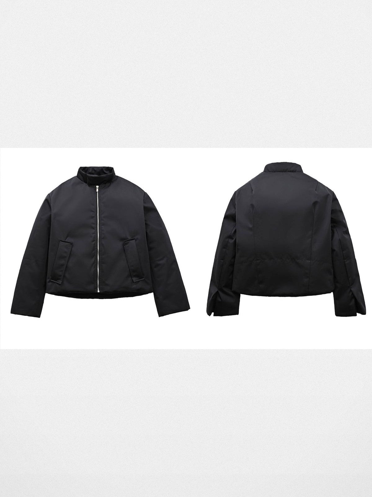 Roolrren Homme Heavyweight TPU Padded Jacket in Black