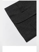 RandomPiece Oversized Wool Blend Blazer in Gray - Detail