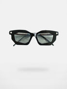 FUTURE UPDATE Geometric Acetate Sunglasses in White