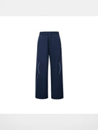 FPA Curved Leg Nylon Trousers in Navy Blue
