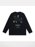 FPA Store Heavyweight Graphic Long Sleeve Tee in Black