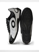 OLDORDER Turbine Lite Silver Sneakers in Black