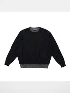 MasonPrince Mock Layer Wool Blend Sweater in Black
