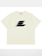 LOSTCTRL Heavyweight Cotton Graphic Tee in Cream
