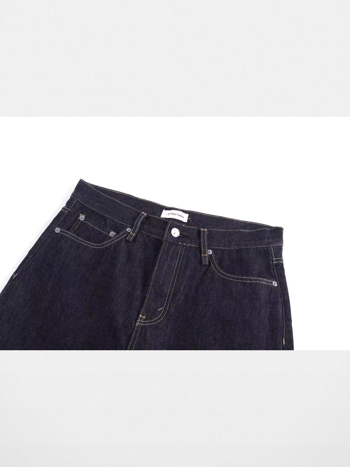 AFterTaste Drop 8 Red Selvedge Raw Denim Jeans in Denim - Detail