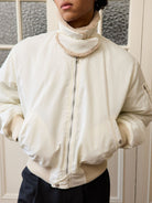 Retro 21 Thinsulate Padded B 15 Jacket in Yellow - On Model