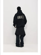 FPA Gradient Runway Graphic Hoodie in Black - On Model