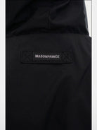 MasonPrince Reversible Leopard Hooded Jacket in Black - Detail