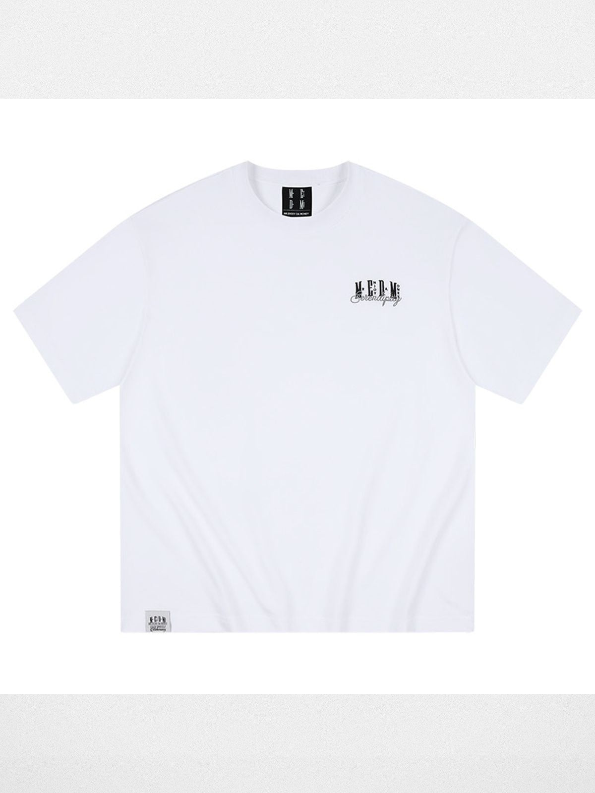 MEDM Cooling Sense Oversized T Shirt in White