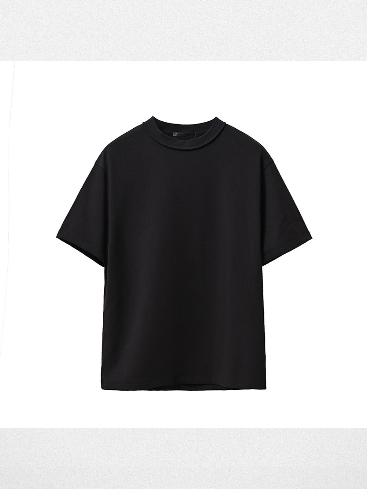 Roolrren Homme Heavyweight Austrian Modal T Shirt in Black