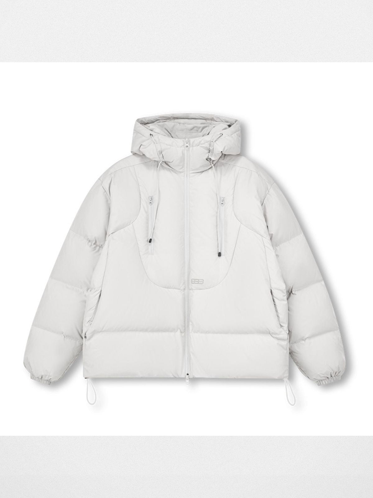 FPA Structural Hooded Down Puffer in White