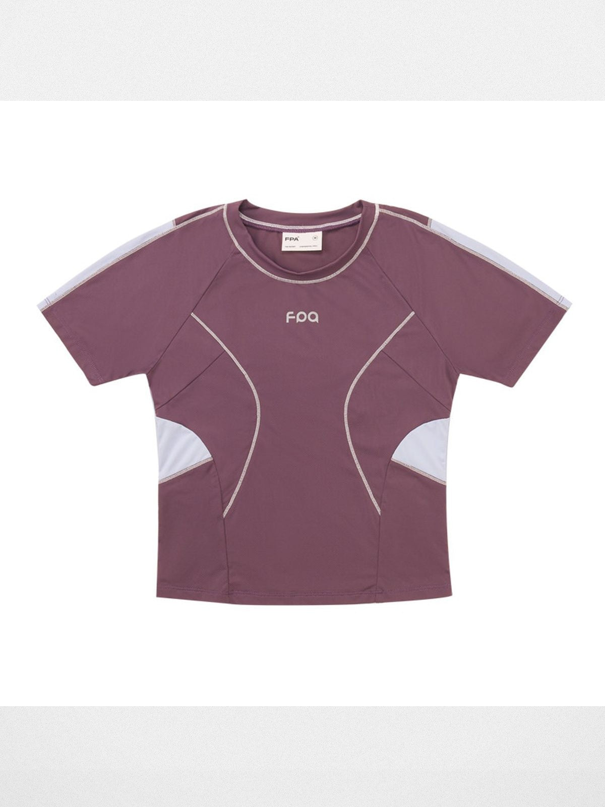 FPA Spliced Moisture Wicking T Shirt in Purple